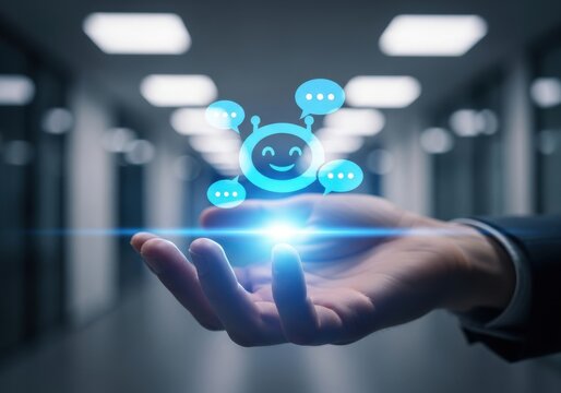 Chat bot ai artificial intelligence automation technology assistant