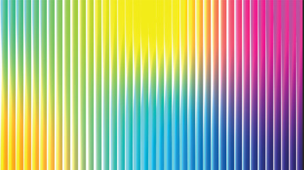 Vibrant Neon Gradient Lines Background