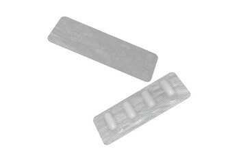 Pill Blister Pack Mockup for Medical
