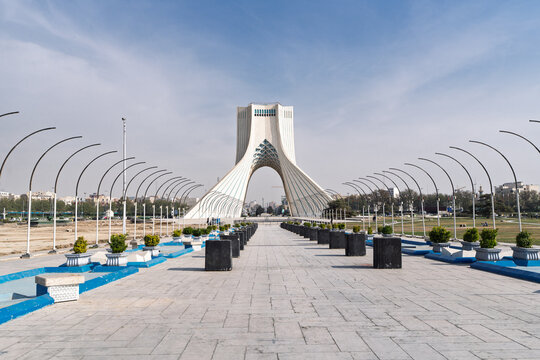 Azadi Tower in Teheran, Iran
