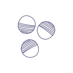 Cute Science Doodle Illustration