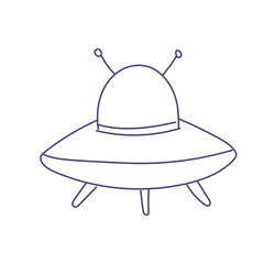 Cute Science Doodle Illustration