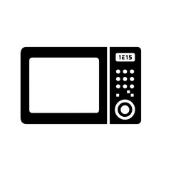 Fototapeta premium Sleek Premium Microwave Oven Vector Illustration