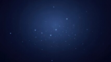 Obraz premium A starry night sky with a few stars visible against a dark blue background.