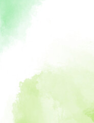 Soft pink and purple watercolor splashes on white background