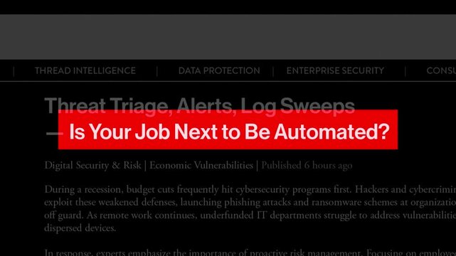 Is Your Job Next to Be Automated? The AI Shift Reshaping Work Everywhere