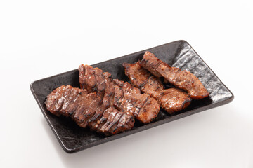 厚切り　豚タン　塩焼き