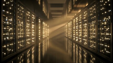 Server Room Data Center Lights