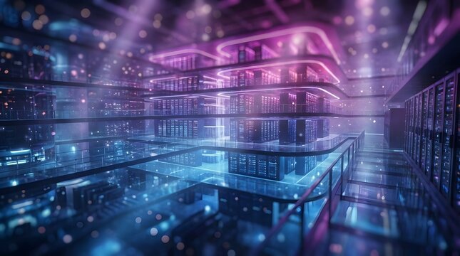 Futuristic Data Center