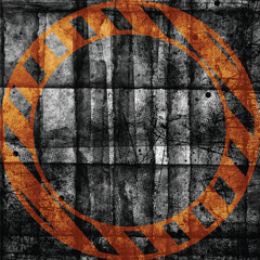 Abstract grunge geometric symbols background. Monochrome abstract grunge black and white illustration