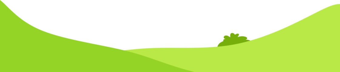 Spring Greenfield Landscape