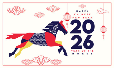 Horse New Year Art & Illustration