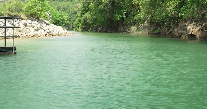 Beautiful Bau Lake ,For Hiking And Outdoor Activities,Once was a Mining Places,Borneo,Malaysia.