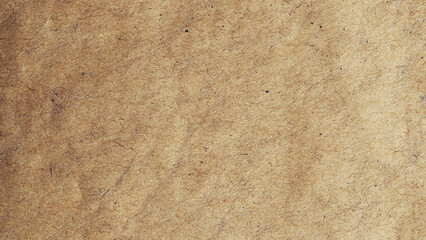 Blank cardboard recycle paper macro close up view. Cardboard sheet texture background, pattern of brown kraft paper with vintage style.