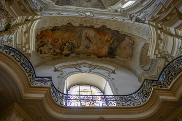 interior of the cathedral of st petersburg