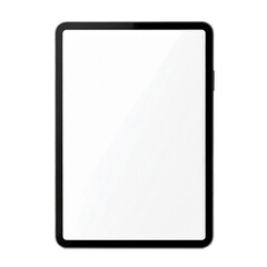 Minimalist Tablet: A sleek, modern tablet device with a clean, blank screen, symbolizing technology, communication, and connectivity.