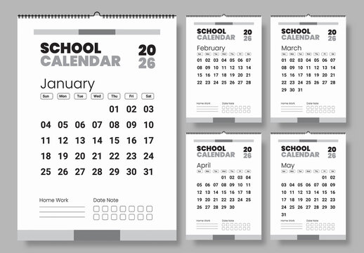 School Calendar 2026