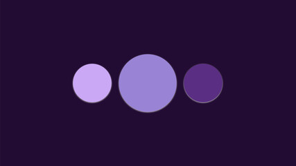 Art Minimalist Purple Abstract Circles WallpaperIllustration