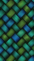 Colorful Abstract Woven Pattern
