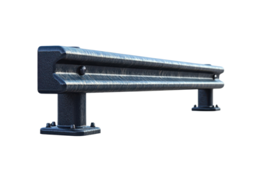 Road safety guardrail metal barrier infrastructure highway highway guardrail steel strong secure