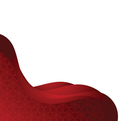 Christmas Wavy Corner