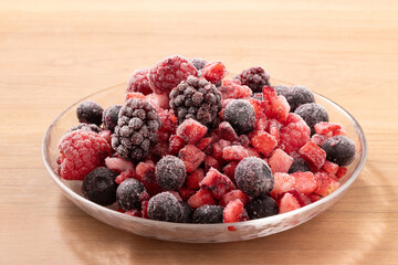 ［冷凍］　4種類のベリーミックス（ブルーベリー　ストロベリー　ブラックベリー　ラズベリー）