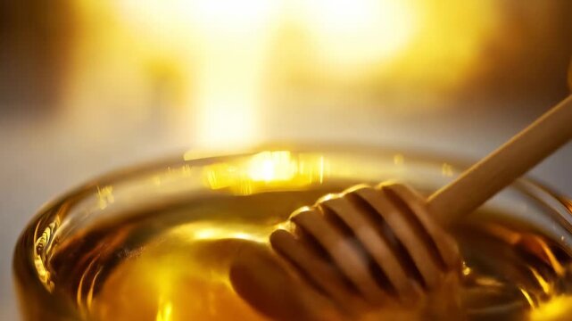 Liquid gold pouring into a pool