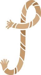 Rope Concept Letter F Logo