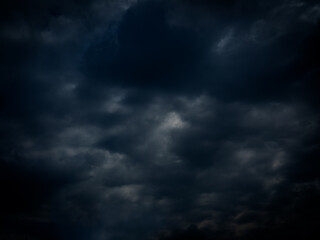 Obraz premium Cloud storm sky dark rain lightning thunder stormy typhoon nature light scene rainy atmosphere damage effect carbon dioxide dust air pollution 2.5 Pm, texture nature windstorm weather skyscape.