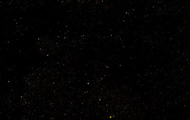 Space star shape sky night background, black starry cosmos abstract pattern dark blue science, textile cosmic galaxy astronomy decoration fantasy wallpaper landscape.