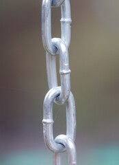 A chain link is shown in the image
