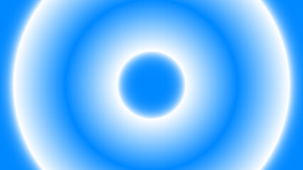 A bright and vibrant abstract background featuring a smooth cyan and white radial gradient