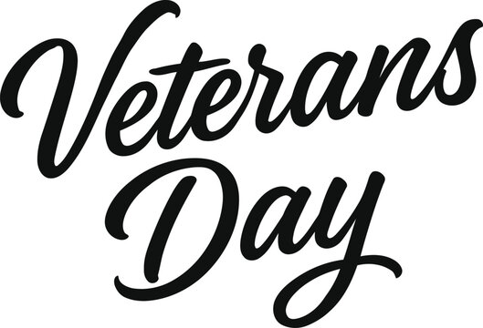 Patriotic veterans day celebration design with american flag elements