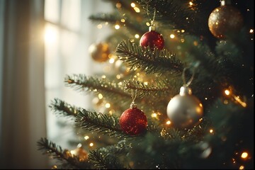 Sparkling Baubles, Winter Greenery