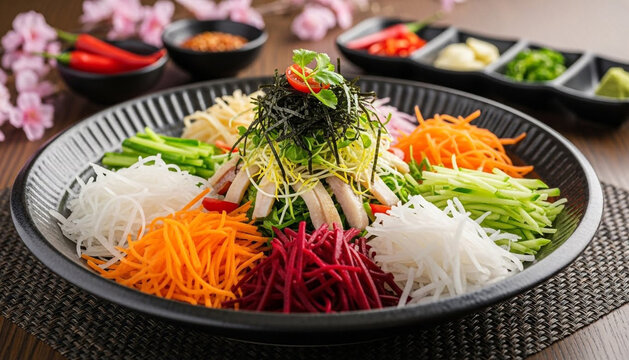 Colorful Prosperity Toss Salad (Yee Sang / Yusheng) for Chinese New Year