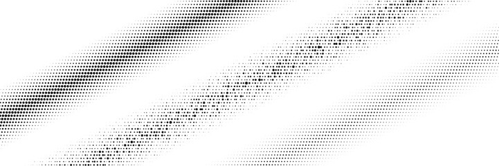 Halftone lines Set. Vector Stripe Collection. Halftone Circle Dots Gradient.