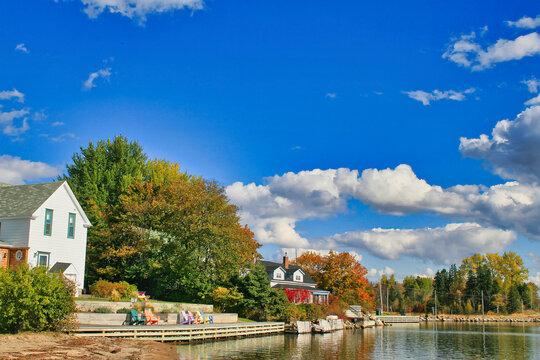 Exploring Baddeck, Nova Scotia, in the fall
