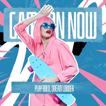 Plastic Grunge Motion Reveal - Square