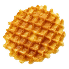 Waffle, cookie isolated, full depth of field