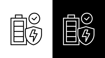 Power Reliability Icon Set Multiple Style Collection