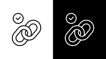 Strong Connection Icon Set Multiple Style Collection