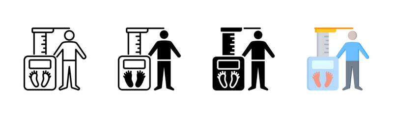 Bmi Icon, Multi Styles Icon Set