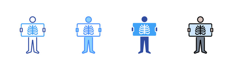 Rontgen Icon, Multi Styles Icon Set