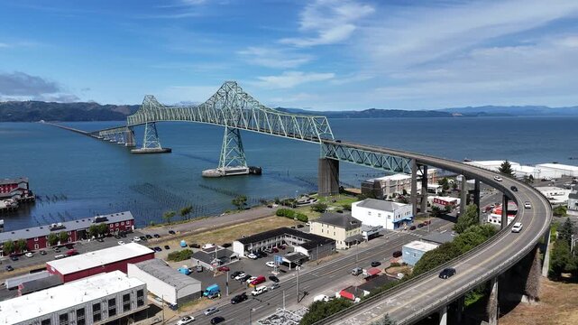 Astoria Megler Bridge Columbia river Pacific Northwest