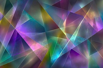 Obraz premium Abstract Geometric Triangular Pattern Background