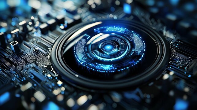 Innovative gadget designed for computer vision and surveillance.