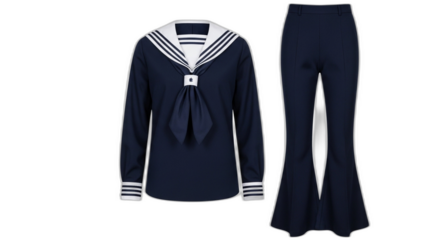 Sailor suit clothing image