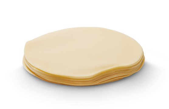 Ready-made dough for baking isolated on transparent background