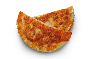 Cheburek isolated on a transparent background