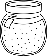 바질페스토 흑백